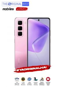 Infinix Hot 50 Pro - 8GB RAM - 128GB Storage - PTA Approved - 12 Months Warranty - Pink - The Original Bro Mobiles - TOB29